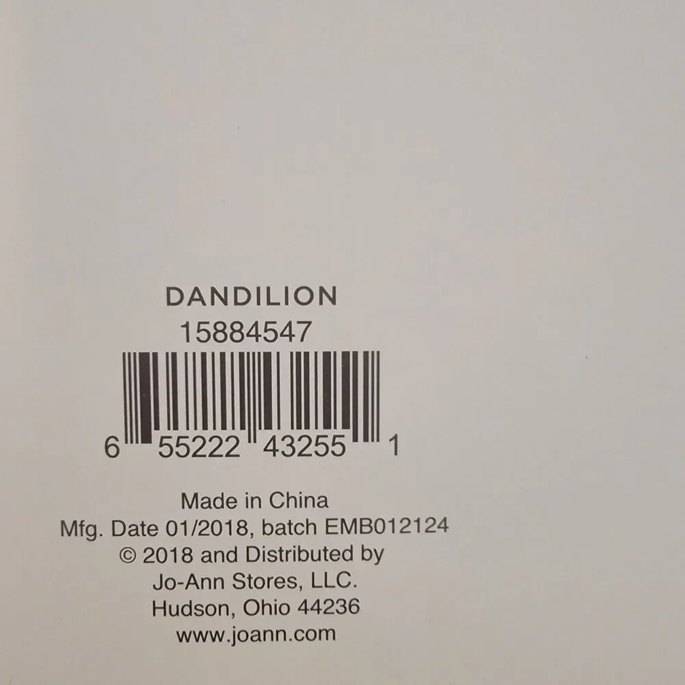 Park Lane DANDILION & BIRDS Embossing Folders 4.25